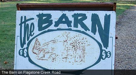 The Barn 23.2km Indulge in a delicious Devonshire tea or some hearty home cooking at The Barn at 1709 Flagstone Creek Road.