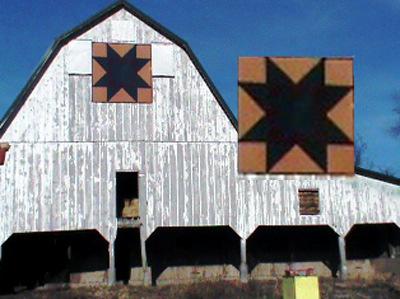 "I enjoy seeing them when I drive through the country," she said. The block is on the south side of barn.