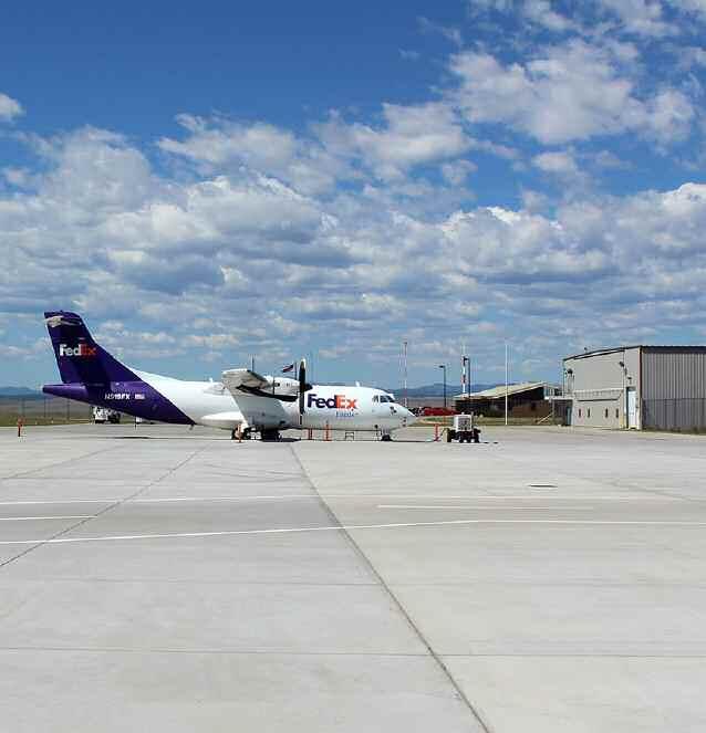 The Airport is located in western South Dakota near the beautiful Black Hills; home to Mount Rushmore.