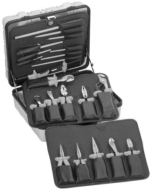 Insulated Tool Kits General-Purpose Insulated-Tool Kit Two layers of insulation provide protection against electric shock. A comprehensive assortment of 22 insulated tools.