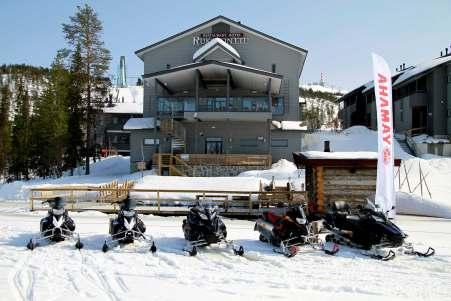 around you by taking a snowmobile trip!