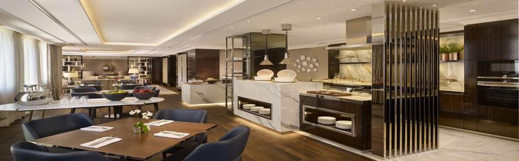 CLUB LOUNGE Corresponds with the tone on tone design of the hotel and provides a