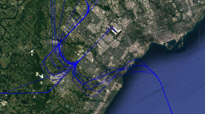 APPENDIX B Update on Toronto Noise Mitigation Initiatives The Independent Toronto Airspace Noise Review referenced work that NAV CANADA and the Greater Toronto Airports Authority had undertaken