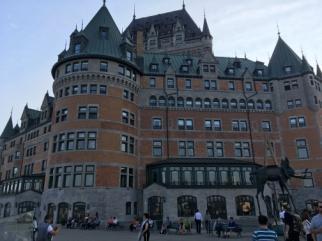 Nancy Jones (NMJ) Chateau Frontenac, Quebec, Canada The site of a recent tea shared by members of the Royal-Tea Club who traveled by bus to Ottawa and Quebec.