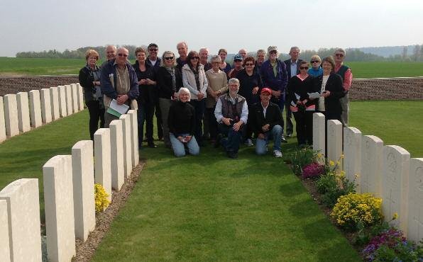 Albatross travellers on the Western Front, courtesy of Dr Richard Reid Experience Remembrance Day with the Commemorative Tour Experts Tours designed for you Albatross tours have been specifically