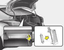 Održavanje Svetlo za čitanje auto karti Svetlo prtljažnika(ako je vozilo opremljeno))