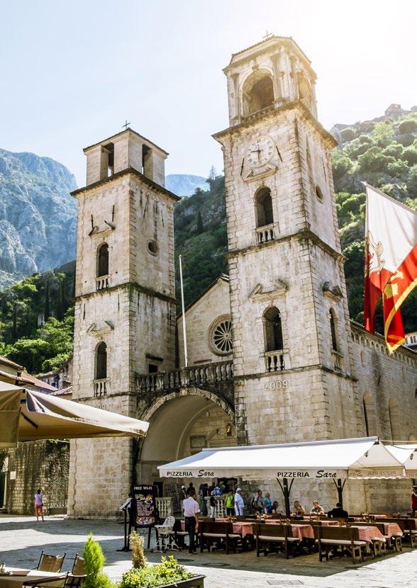KOTOR MONTENEGRO Located in a beautiful bay on the coast of Montenegro, Kotoris a city steeped in tradition and history with remarkable scenic views.