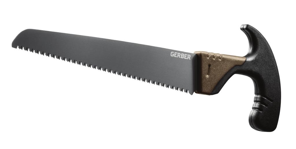 MYTH FIXED BLADE SAW Created with big game hunters, this fixed blade saw is very lightweight and strong with a T style handle for ergonomics.