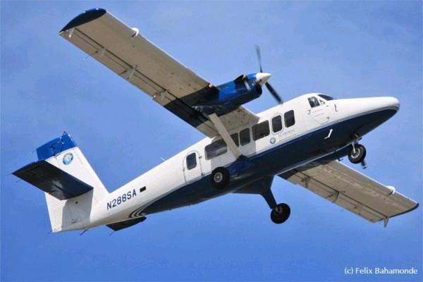 Aircraft Type Seaborne utilizes six DHC-6-300 Part 121 equipped turbo prop Twin Otters and has the ability to bring on more aircraft as the market dictates.