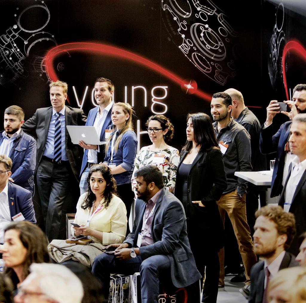 Your ideas occupy centre stage. Young Tech Enterprises Launched at HANNOVER MESSE 2016, this successful new hub forges links between young enterprises and potential investors, customers and partners.