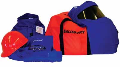 PRODUCT NUMBERING CHART FOR 8 CAL/CM 2 TO 20 CAL/CM 2 PPE KITS Size ATPV HRC of Garments Rating (choose one below) cal/cm 2 PRODUCT NUMBERING CHART FOR 31 CAL/CM 2 PPE KITS Salisbury Size ATPV HRC