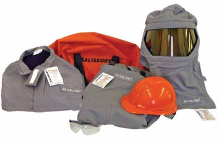 Other sizes and orange color available by special order. THESE KITS MEET NFPA 70E HAZARD RISK CATEGORY 4.