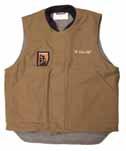 t VEST FEATURES 2 TAIL DROP ON BACK - Convenient 2 extra panel keeps worker warm while bending. EASY ACCESS FRONT POCKETS - Deep design pockets keep items in their place.
