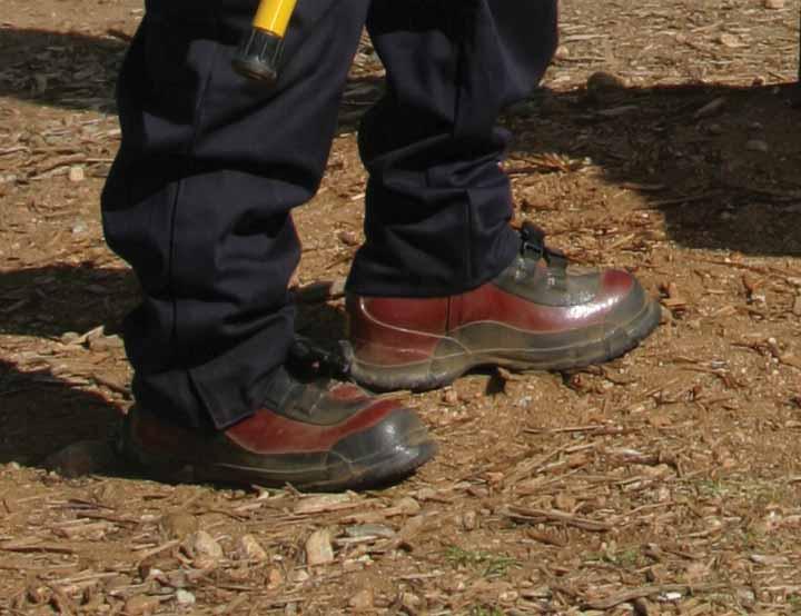 PROTECTIVE FOOTWEAR PROTECTIVE FOOTWEAR FAQ Q: What is the difference between the yellow/black Salisbury ASTM F2413-05 EH Footwear and the red/black ASTM Dielectric Footwear?