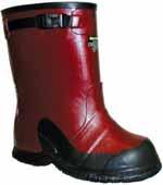 ASTM Dielectric Footwear comes in four styles all with pole-climbing reinforcement patch. The Overshoe is available without buckles or with two buckles.