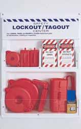 CONTENTS LSE102 Lockout Panel VS02 V-SAFE lockout 2 VS04 V-SAFE lockout 4 VS06 V-SAFE lockout 6 VS09 V-SAFE lockout 9 BS01 B-SAFE lockout BS02 B-SAFE lockout LP110 E-SAFE lockout 110-220 volts.