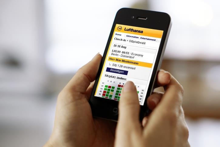 Check in how and where it suits you best Lufthansa efly Services.