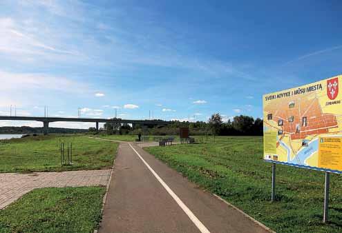 264 LITHUANIA MINOR AND ŽEMAITIJA (SAMOGITIA) Nemunas Bicycle and Pedestrian Path 265 Nemunas Bicycle and Pedestrian Path Projects New opportunities for an old town.