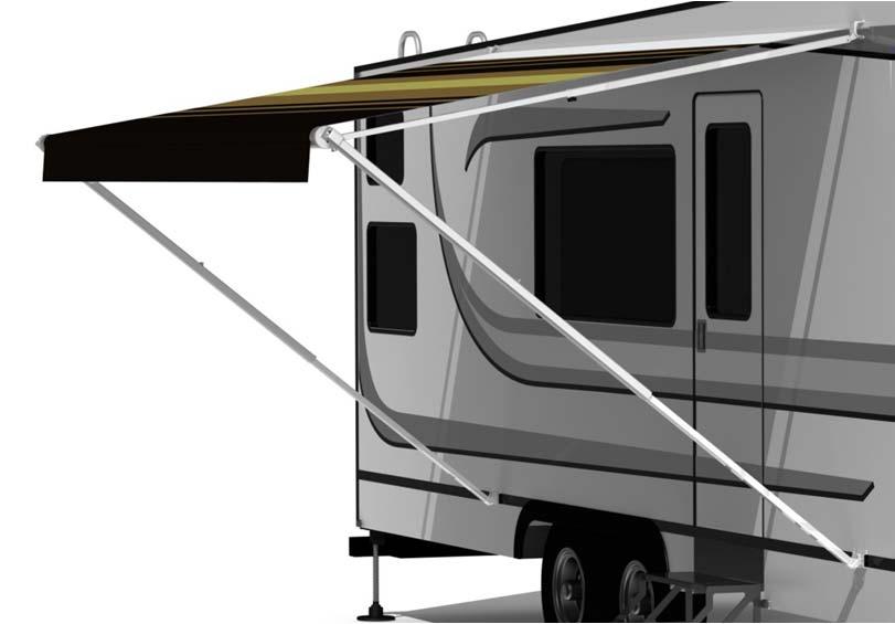 RV OWNER'S MANUAL FIESTA & FIESTA HD MANUALLY OPERATED PATIO AWNING Before operating the awning, carefully review the Owner's Manual.