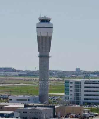 New Control Tower Opened May 2013 Plus: New multi-lateration ground radar system