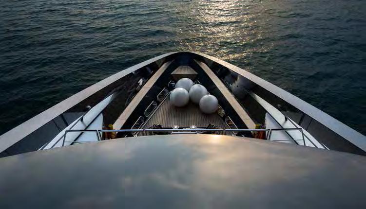 A spectacular 41 meter super yacht, imagined by architect Norman Foster and built by