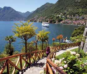 dan: LAGO DI GARDA - MALCESINE - RIVA DEL GARDA - SIRMIONE - MALPENSA Nakon doručka odjava iz hotela i polazak na cjelodnevni obilazak jezera Garda, najvećeg u Italiji gdje se dodiruju čak 3
