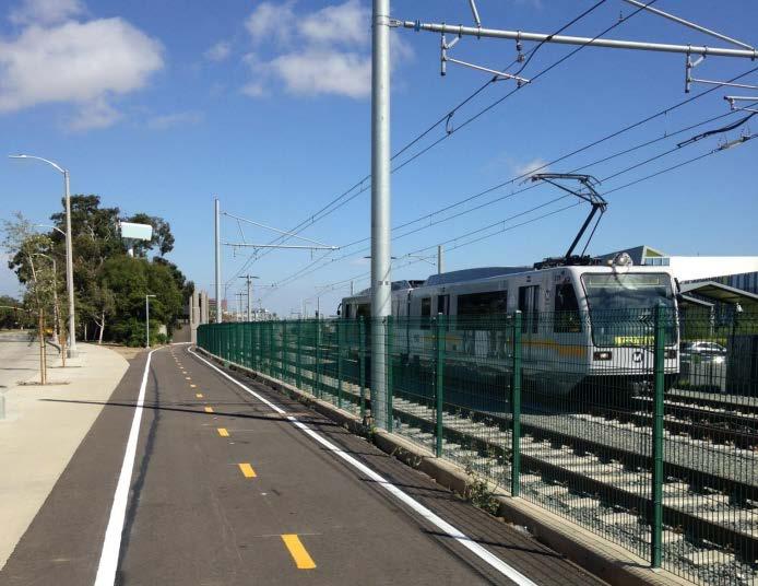 Mobility Benefits A rail with trail creates a new opportunity to move safely and directly through an area.