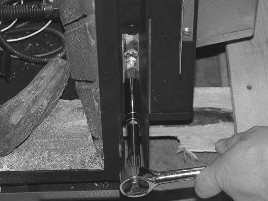 # 14) 2. Thread the extension test fitting into the open test port. (Fig. # 15) Fig.