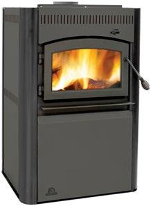 ECONOMIZER Wood Burning Room Furnace TF100 Wood Burning Furnace Outstanding 86% Efficiency Rating Heats from 800 to 1,800 sq. ft. Firebox Capacity (cu.ft.) - 1.