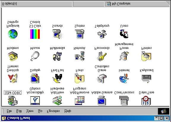 pravljeni su za svaki ure aj ili instalirani program i sl. Od Windows-a 95 se svi podaci o podešavanju nalaze u fajlovima system.dat, user.dat, system.da0 