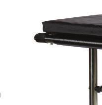 ADA compliant Weight capacity of 500 lbs Adjustable backrest for increased use