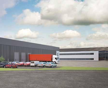 ft 464 sq m 23 dock level doors Total 105,000 sq ft 9,754 sq m 47 trailer parking spaces 515 EAST 52 (UNDER CONSTRUCTION) Warehouse 50,000 sq ft 4,645 sq m Office (first floor) 2,500 sq ft 232 sq m