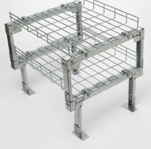 This Foldable, Adjustable, Stackable, Tool-less System uses Flextray,