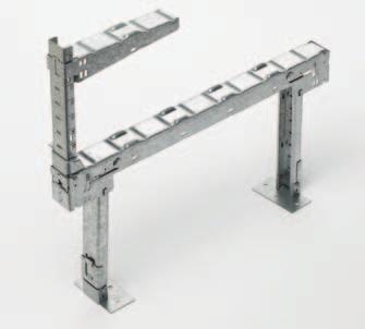 Cantilever Kits & Accessories No tools required for installation Simple design for tiered