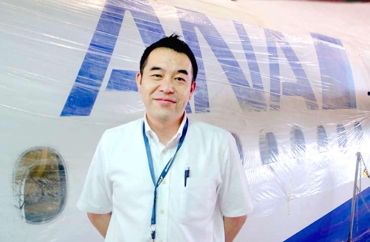 Interview with All Nippon Airways Taki Takashi Manager, Planning Control - Outsourcing, Airframe Maintenance Center, All Nippon Airways Q Which aspects of TAECO s services do you particularly
