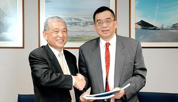 Airframe Maintenance HAECO Welcomes New Customer On 13 April, HAECO signed an agreement with Nippon Cargo Airlines (NCA), covering airframe maintenance on the airline s Boeing 747-400 freighter