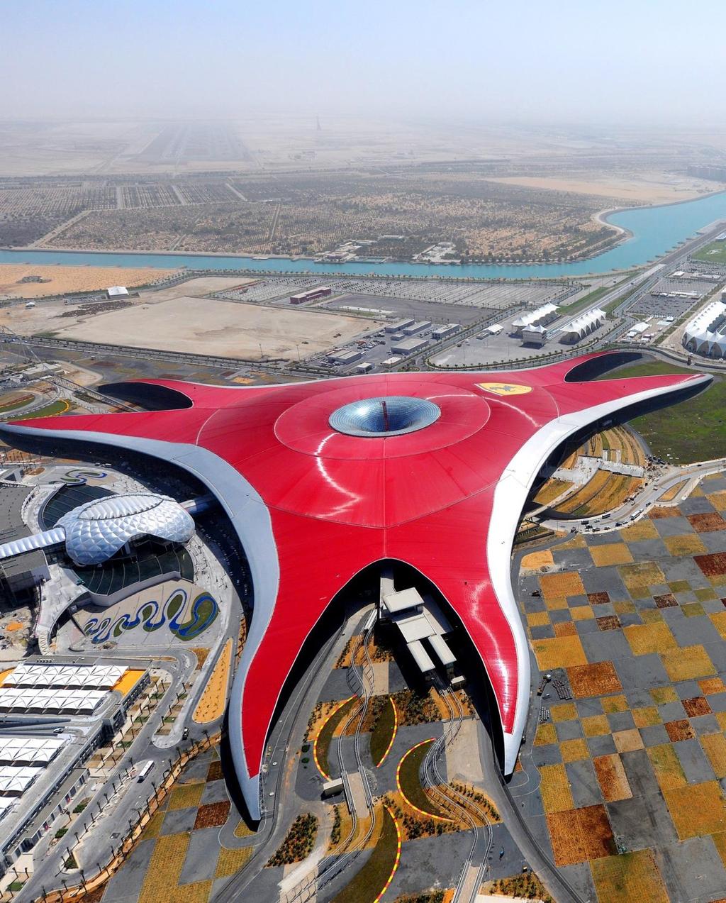 FERRARI WORLD ABU DHABI Ferrari World Abu Dhabi is the world s first Ferrari theme park.