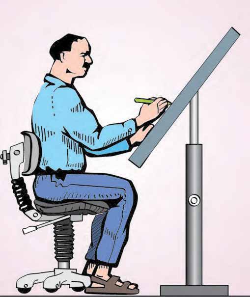the или same слични or similar задачи на tasks работната at a work маса, table, корисно a high е високото stool with