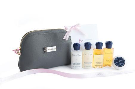 PENINSULA EN ROSE PINK HIGHLIGHTS THIS OCTOBER - 4 Specially designed limited edition Peninsula in Pink toiletry bags with