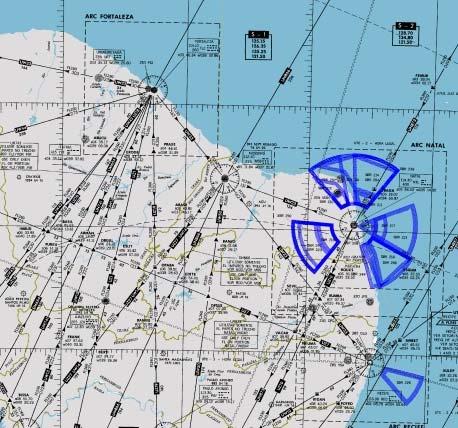 GREPECAS/16-WP/28-2 - 2. Analysis 2.1. The evolution of air operations in CRUZEX V consisted of about 100 daily departures from Recife (RBFS) and Natal (SBNT) airports.