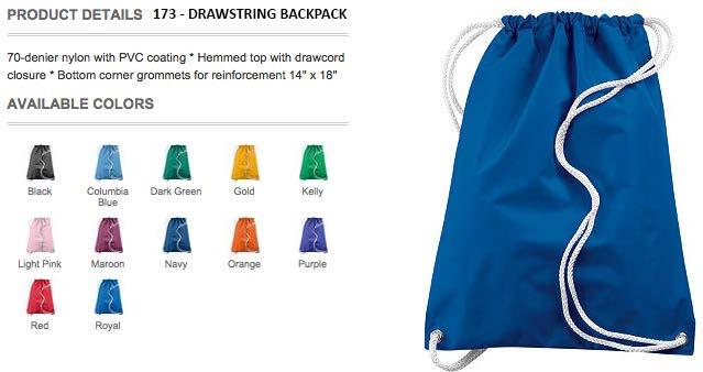 PVC Coating Drawstring Pack 12 Prev. All prices are all inclusive and include Free Shipping.