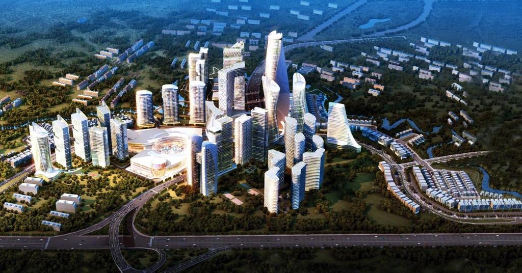 METLAND PORTFOLIOs (Mixed Use) METLAND CYBER CITY CIPONDOH TANGERANG METLAND CYBER CITY IS PROJECTED TO BE A MIXED