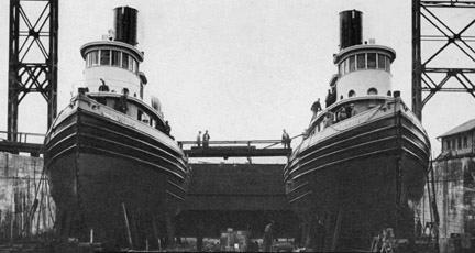 The biggest such effort was the meticulous restoration of the SS AMERICA (NNS Hull #369) to its pre-war condition, following five arduous years of service as the nation s largest troop transport.