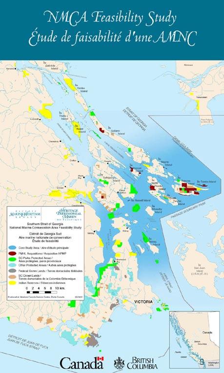 Henwood: Toward a National Marine Conservation Area Figure 2. The new national park in the Gulf Islands will encompass approximately 2,600 hectares of land.