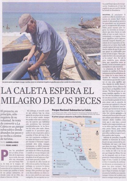 33 La Caleta fishermen have been overfishing park waters since decades ago, an MPA was created in late 1980s, but due to lack of