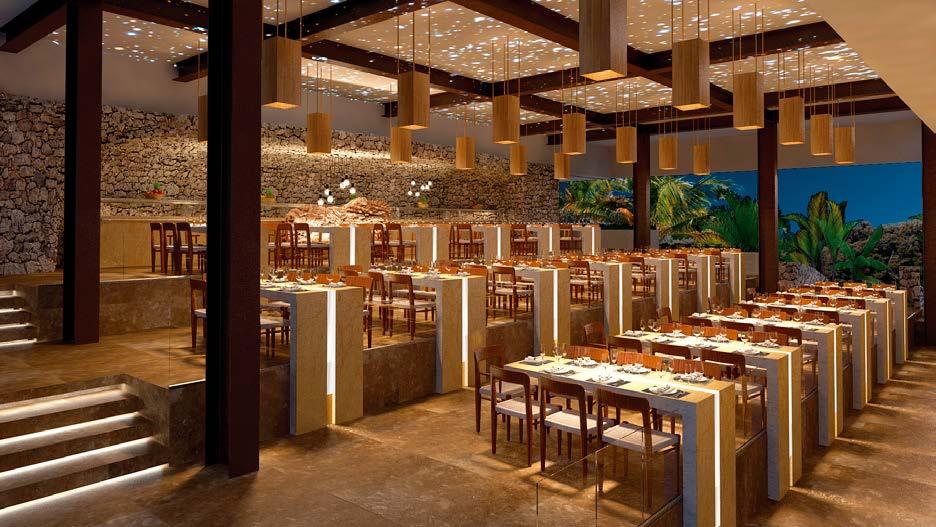 request) * Restrictions may apply GASTRONOMY Our 10 restaurants and 8 bars are part of a journey through the culinary diversity of the world, where the Mexican cuisine, UNESCO s Intangible