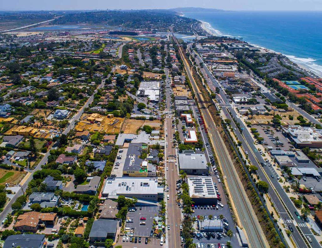 DEL MAR to the South to the North Del Mar Race Track CARDIFF ENCINITAS