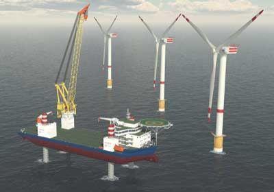 Expected new buildings of Offshore service vessels for Offshore Wind Industry