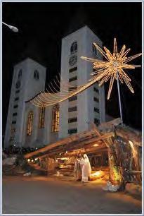 IN OTHER NEWS Medjugorje Nativity Scene in front of St. James Church Each year in Medjugorje just before Christmas, the parish begins construction of a replica Bethlehem in the area in front of St.