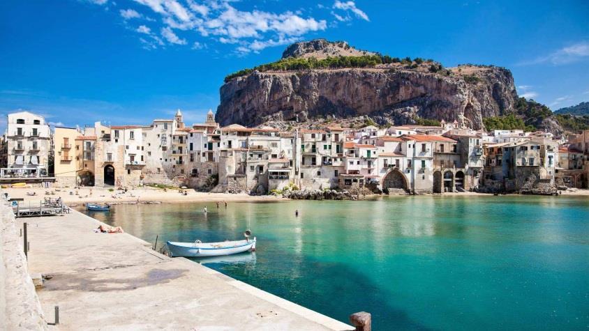 Palermo located in the western side of Sicily, is the capital and preserves the most important Arab-Norman, Byzantine and Spanish monuments. by bus with a tour leader on board.